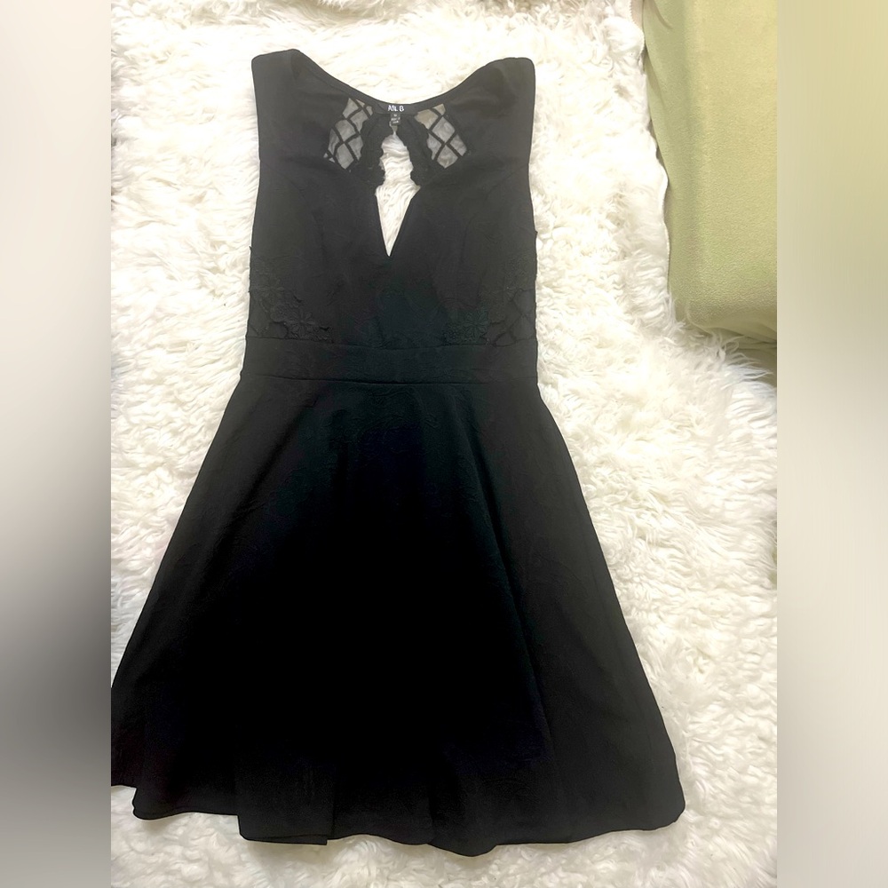 Black mini dress medium